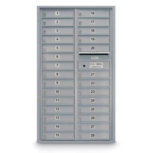 CAD Drawings American Postal Manufacturing Co. 28 Door Standard 4C Mailbox